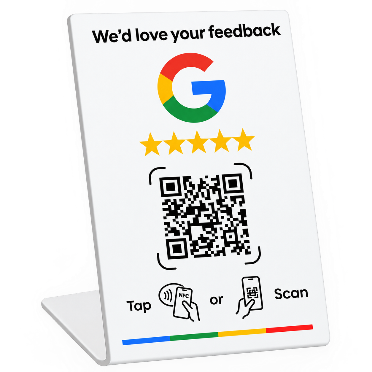 Tarjeta NFC Google Reviews